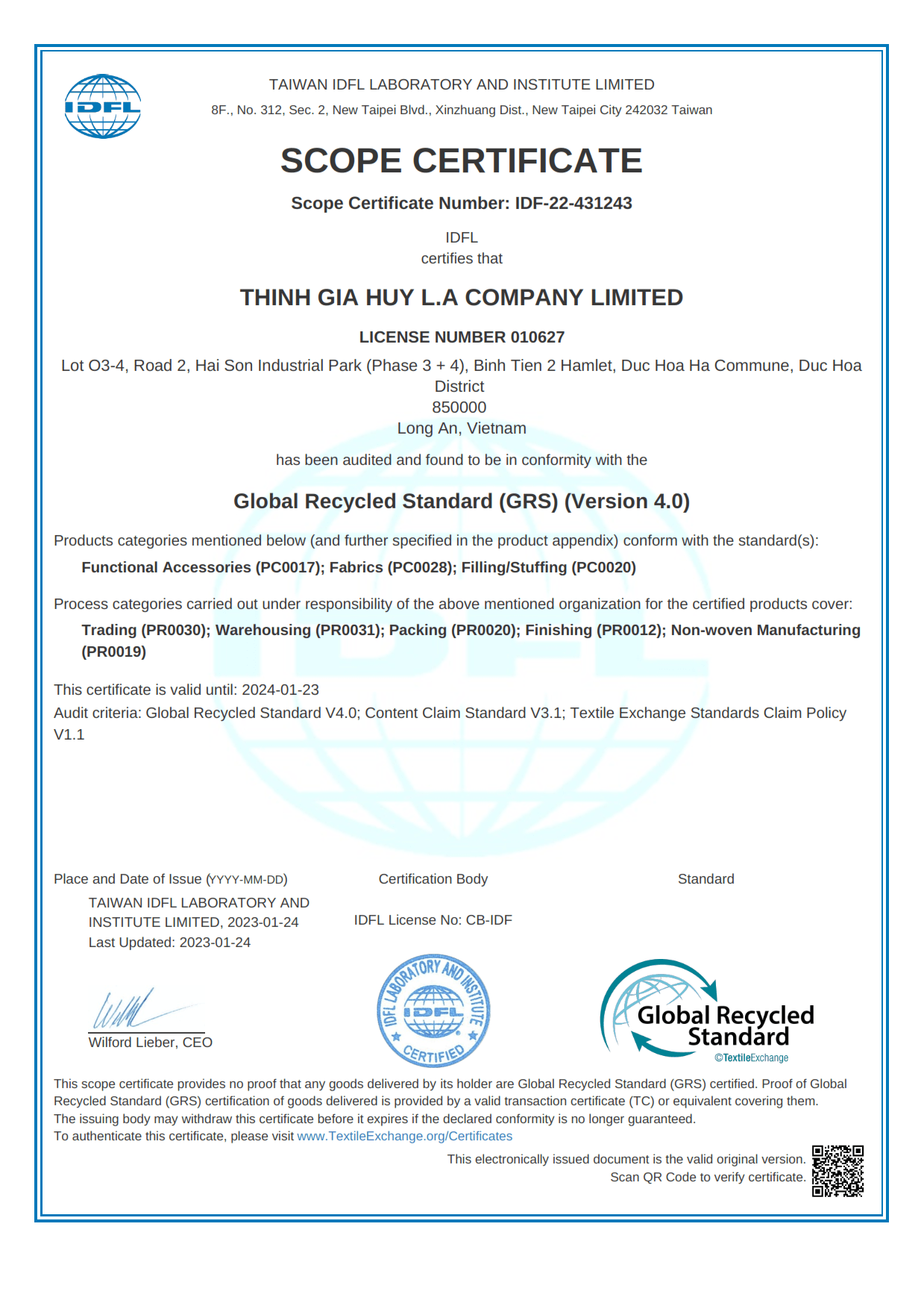 IDFL 22-431243 GRS Certificate - thinh-gia-huy-la-company-limited (24 Jan 2023)_v3_001